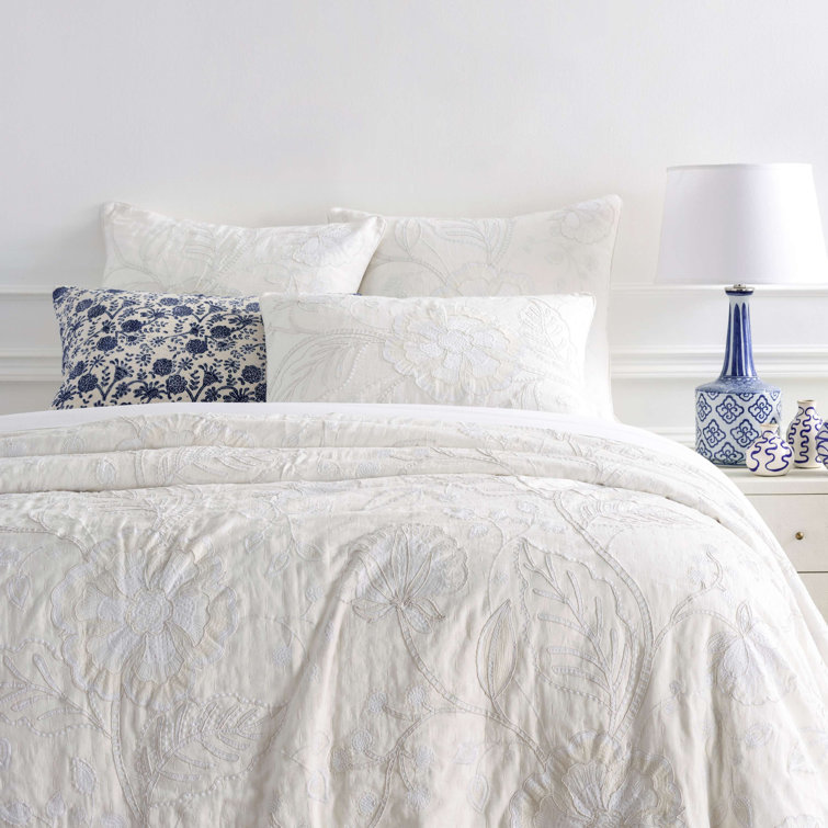 Pine Cone Hill Addison Linen Coverlet Wayfair